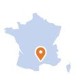 Position géographique de l'aire