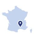 Position géographique de l'aire