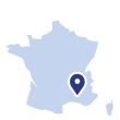 Position géographique de l'aire