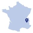 Position géographique de l'aire
