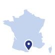Position géographique de l'aire