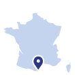 Position géographique de l'aire