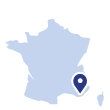 Position géographique de l'aire
