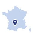 Position géographique de l'aire