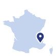 Position géographique de l'aire