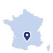 Position géographique de l'aire