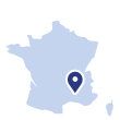 Position géographique de l'aire