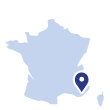 Position géographique de l'aire