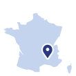 Position géographique de l'aire