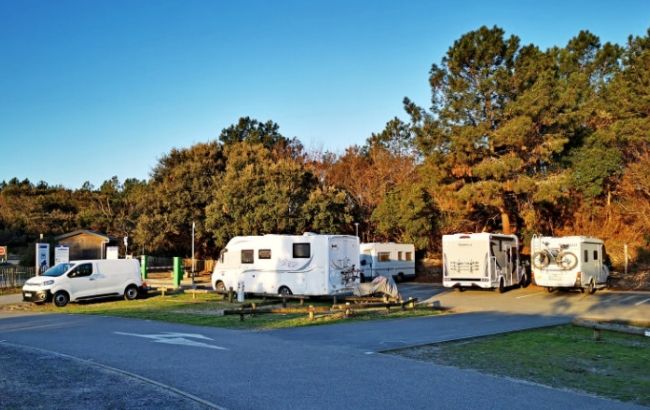 Aire Camping-car Park Messanges Messanges Plage Nord Area